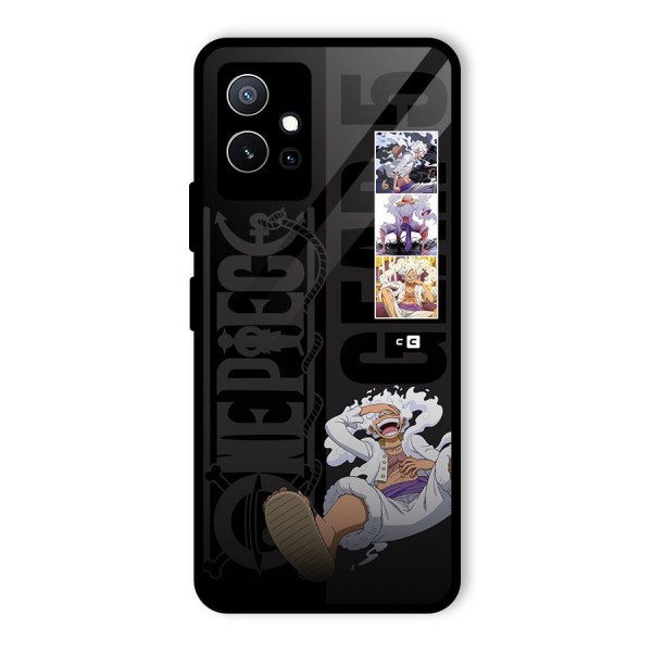 One Piece Monkey D LUffy Gear 5 Glass Back Case for Vivo iQOO Z6