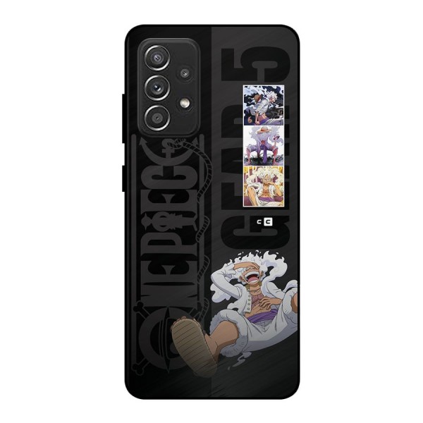One Piece Monkey D LUffy Gear 5 Metal Back Case for Galaxy A52s 5G