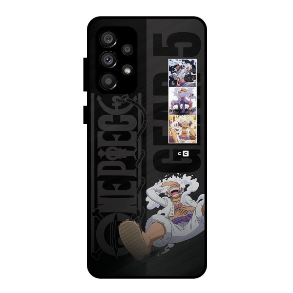 One Piece Monkey D LUffy Gear 5 Metal Back Case for Galaxy A73 5G