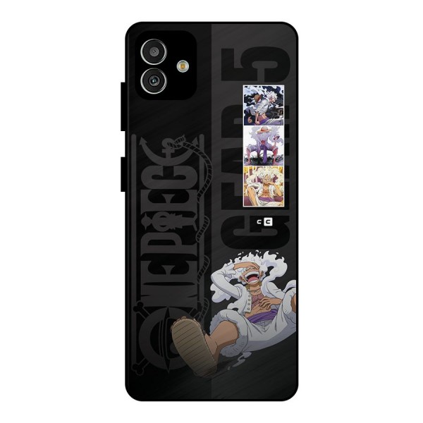 One Piece Monkey D LUffy Gear 5 Metal Back Case for Galaxy M13 5G