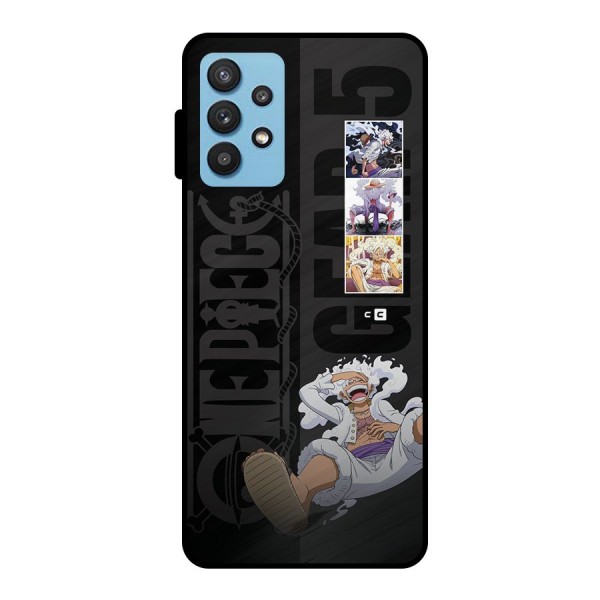 One Piece Monkey D LUffy Gear 5 Metal Back Case for Galaxy M32 5G