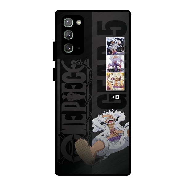 One Piece Monkey D LUffy Gear 5 Metal Back Case for Galaxy Note 20