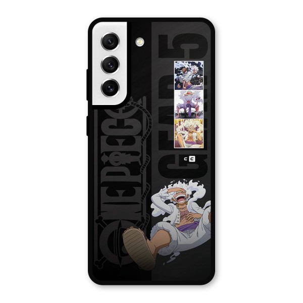 One Piece Monkey D LUffy Gear 5 Metal Back Case for Galaxy S21 FE 5G