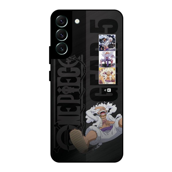 One Piece Monkey D LUffy Gear 5 Metal Back Case for Galaxy S22 Plus 5G