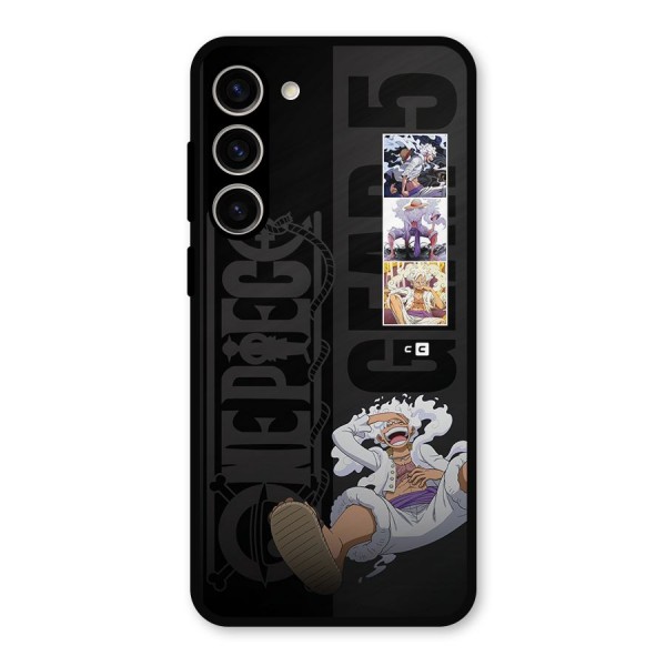 One Piece Monkey D LUffy Gear 5 Metal Back Case for Galaxy S23 Plus