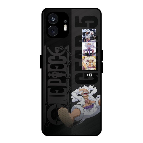 One Piece Monkey D LUffy Gear 5 Metal Back Case for Nothing Phone 2