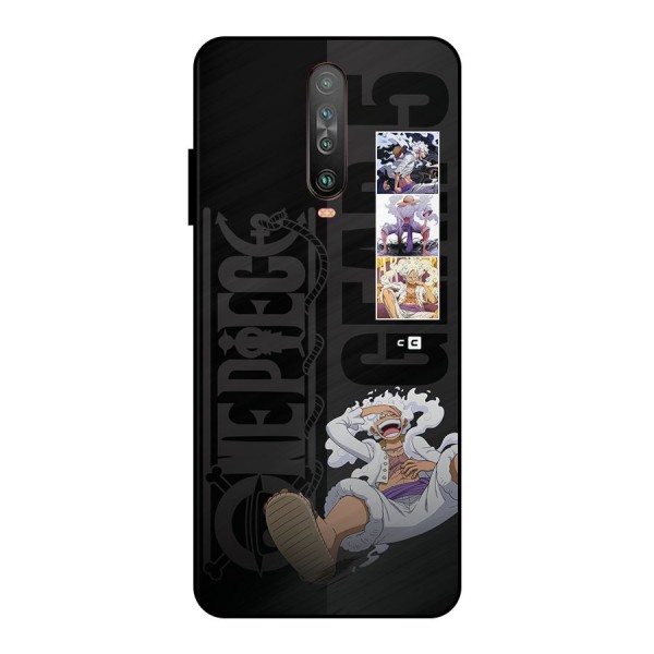 One Piece Monkey D LUffy Gear 5 Metal Back Case for Poco X2