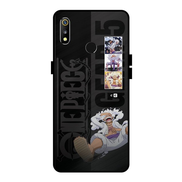 One Piece Monkey D LUffy Gear 5 Metal Back Case for Realme 3