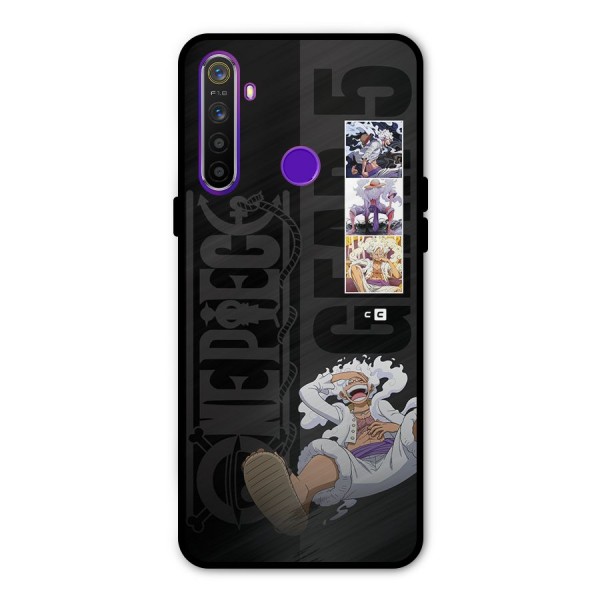 One Piece Monkey D LUffy Gear 5 Metal Back Case for Realme 5