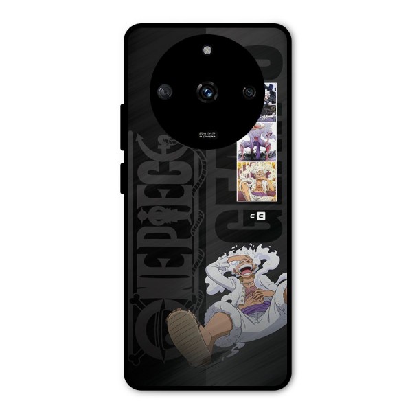 One Piece Monkey D LUffy Gear 5 Metal Back Case for Realme Narzo 60 5G