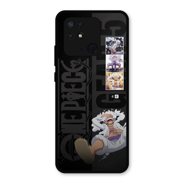 One Piece Monkey D LUffy Gear 5 Metal Back Case for Redmi 10 Power