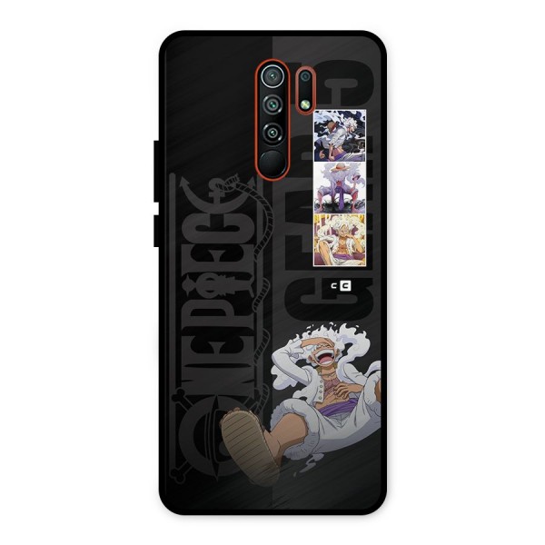 One Piece Monkey D LUffy Gear 5 Metal Back Case for Redmi 9 Prime