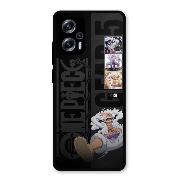 One Piece Monkey D LUffy Gear 5 Metal Back Case for Redmi K50i