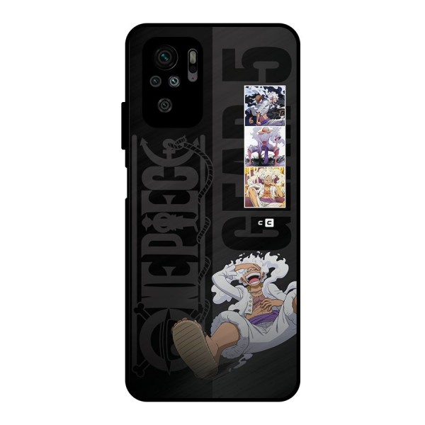 One Piece Monkey D LUffy Gear 5 Metal Back Case for Redmi Note 10