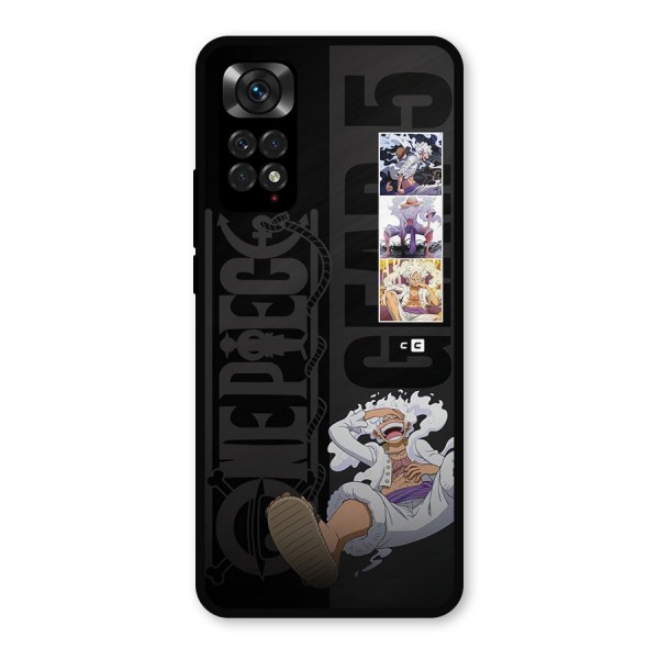 One Piece Monkey D LUffy Gear 5 Metal Back Case for Redmi Note 11