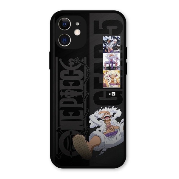 One Piece Monkey D LUffy Gear 5 Metal Back Case for iPhone 12