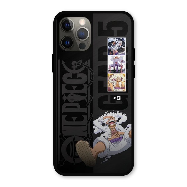 One Piece Monkey D LUffy Gear 5 Metal Back Case for iPhone 12 Pro