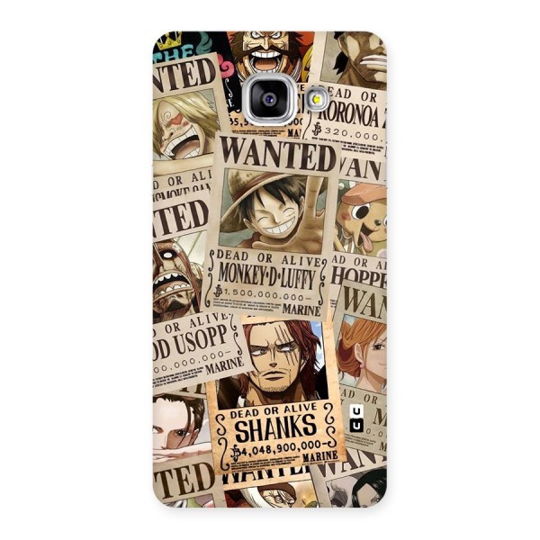 One Piece Most Wanted Back Case for Galaxy A5 2016