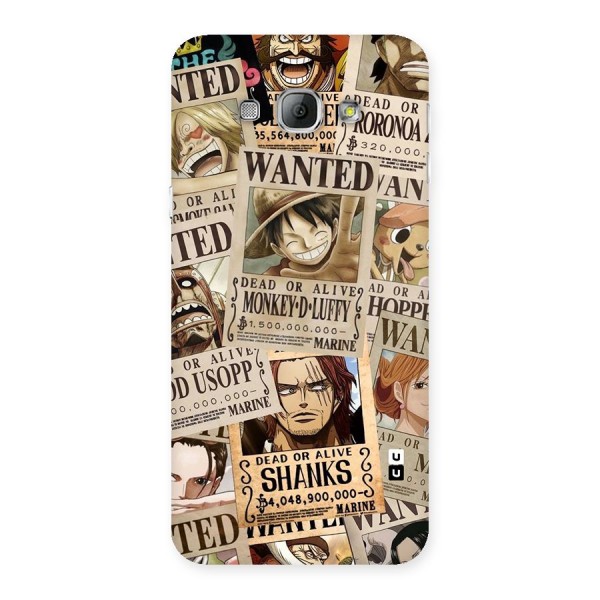 One Piece Most Wanted Back Case for Galaxy A8