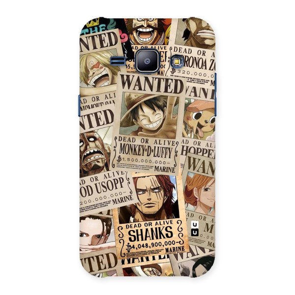One Piece Most Wanted Back Case for Galaxy J1