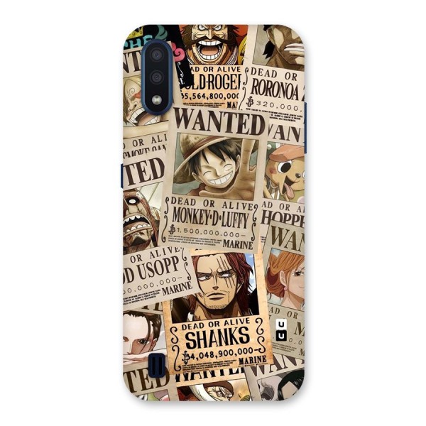 One Piece Most Wanted Back Case for Galaxy M01