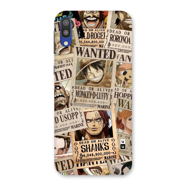 One Piece Most Wanted Back Case for Galaxy M10