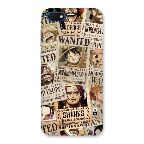 One Piece Most Wanted Back Case for Honor 7s