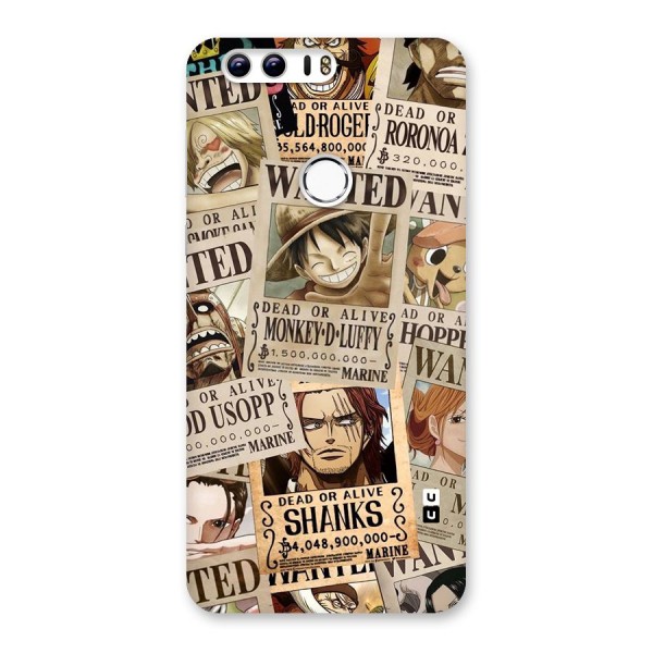 One Piece Most Wanted Back Case for Honor 8