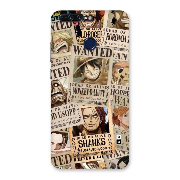 One Piece Most Wanted Back Case for Honor 8 Pro