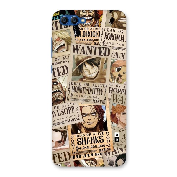 One Piece Most Wanted Back Case for Honor View 10