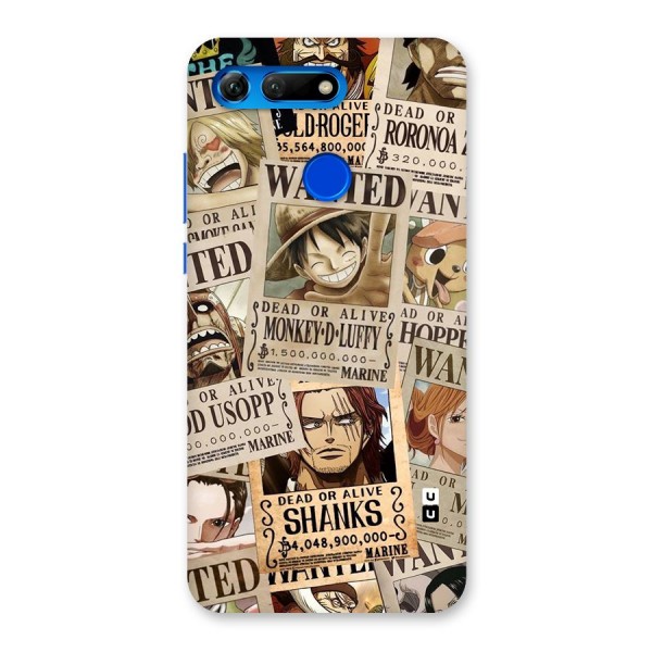 One Piece Most Wanted Back Case for Honor View 20