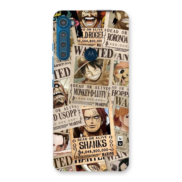One Piece Most Wanted Back Case for Motorola One Fusion Plus
