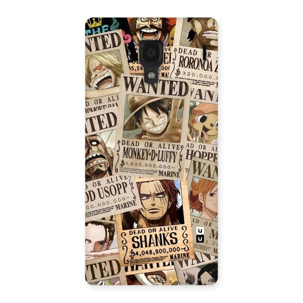 One Piece Most Wanted Back Case for Redmi 1S