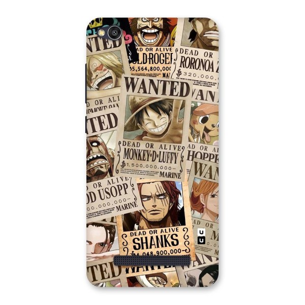 One Piece Most Wanted Back Case for Redmi 4A