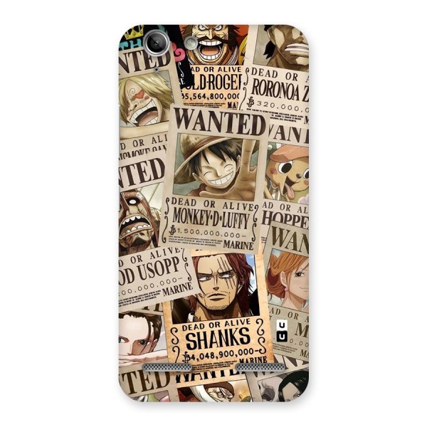 One Piece Most Wanted Back Case for Vibe K5