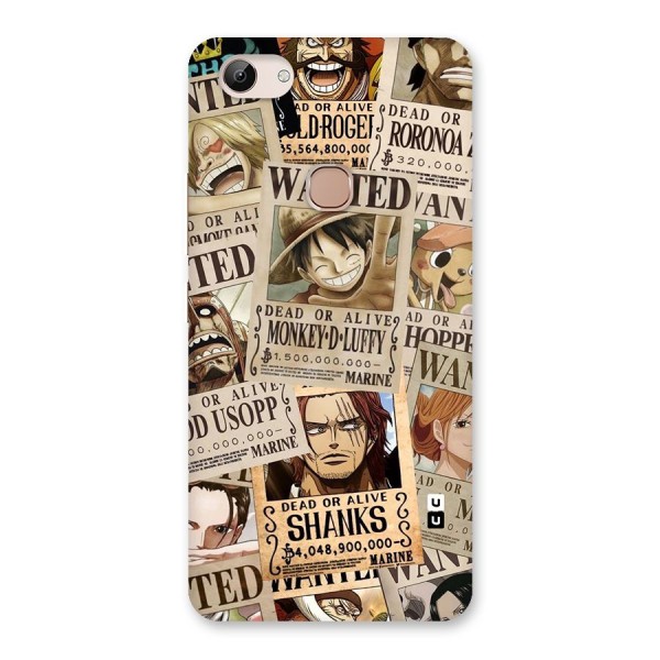 One Piece Most Wanted Back Case for Vivo Y83