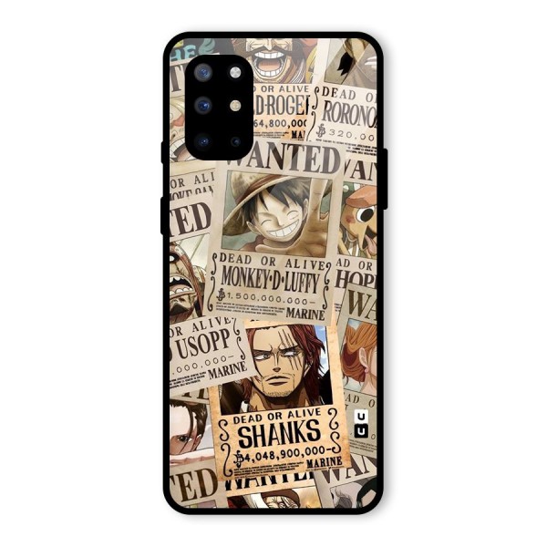 One Piece Most Wanted Glass Back Case for OnePlus 8T