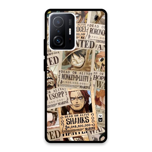 One Piece Most Wanted Glass Back Case for Xiaomi 11T Pro