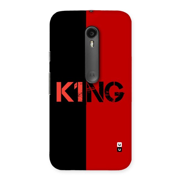 Only King Back Case for Moto G Turbo