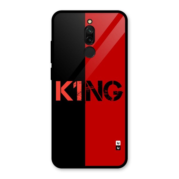 Only King Glass Back Case for Redmi 8