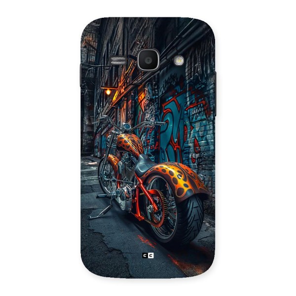Orange Fatbike Back Case for Galaxy Ace3