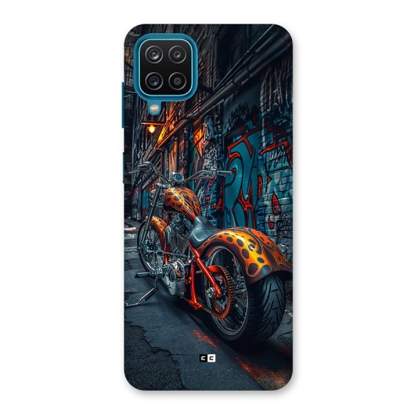 Orange Fatbike Back Case for Galaxy F12