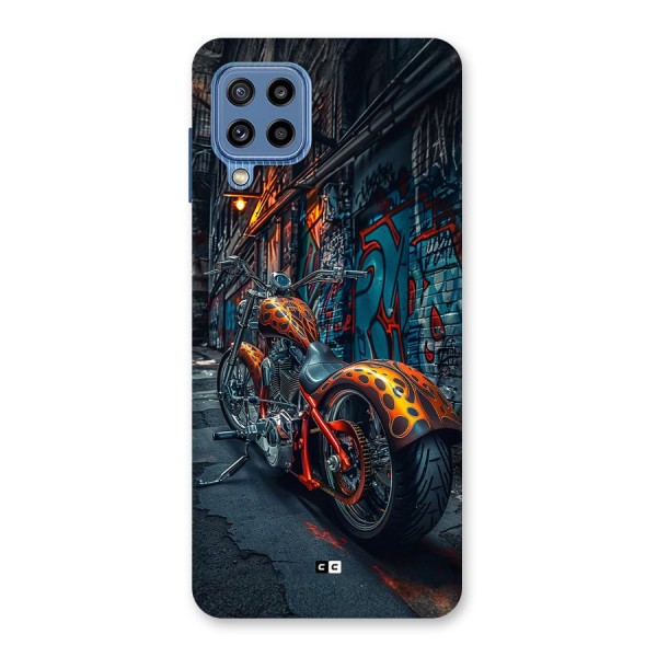 Orange Fatbike Back Case for Galaxy M32