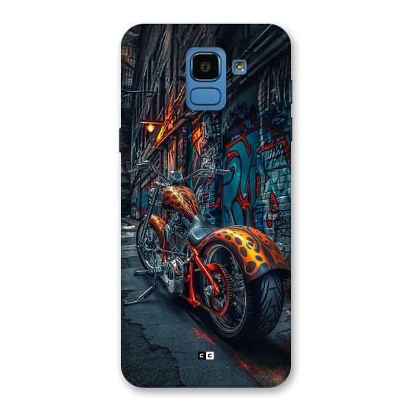Orange Fatbike Back Case for Galaxy On6