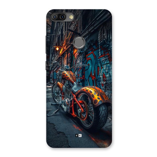 Orange Fatbike Back Case for Infinix Hot 6 Pro