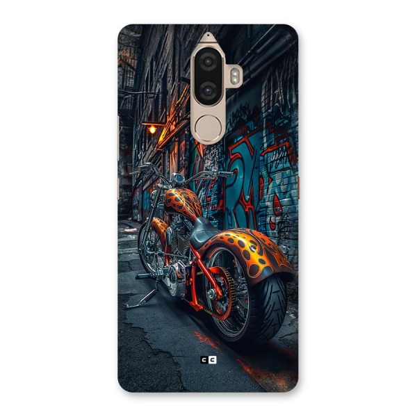 Orange Fatbike Back Case for Lenovo K8 Note
