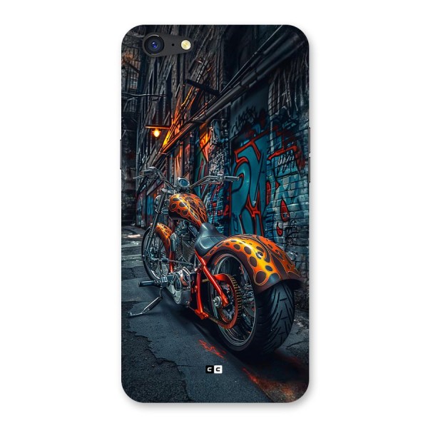 Orange Fatbike Back Case for Oppo A71