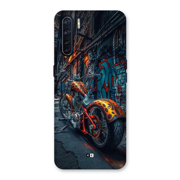 Orange Fatbike Back Case for Oppo F15