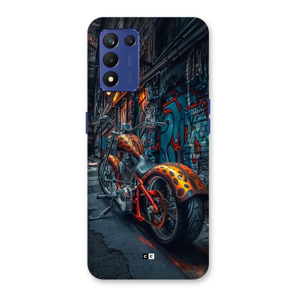 Orange Fatbike Back Case for Realme 9 5G Speed