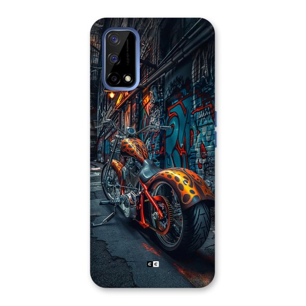 Orange Fatbike Back Case for Realme Narzo 30 Pro